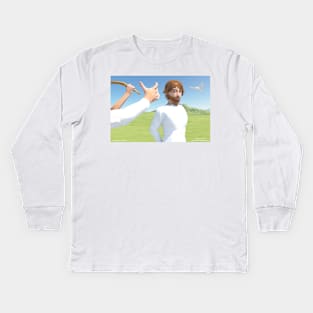 The Flagellation of Christ Kids Long Sleeve T-Shirt